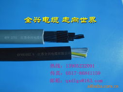 徐加云控制电缆产品系列概览